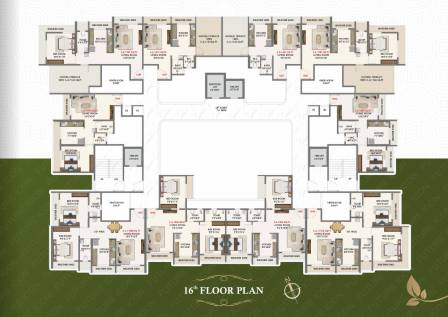 16th FLOOR PLAN